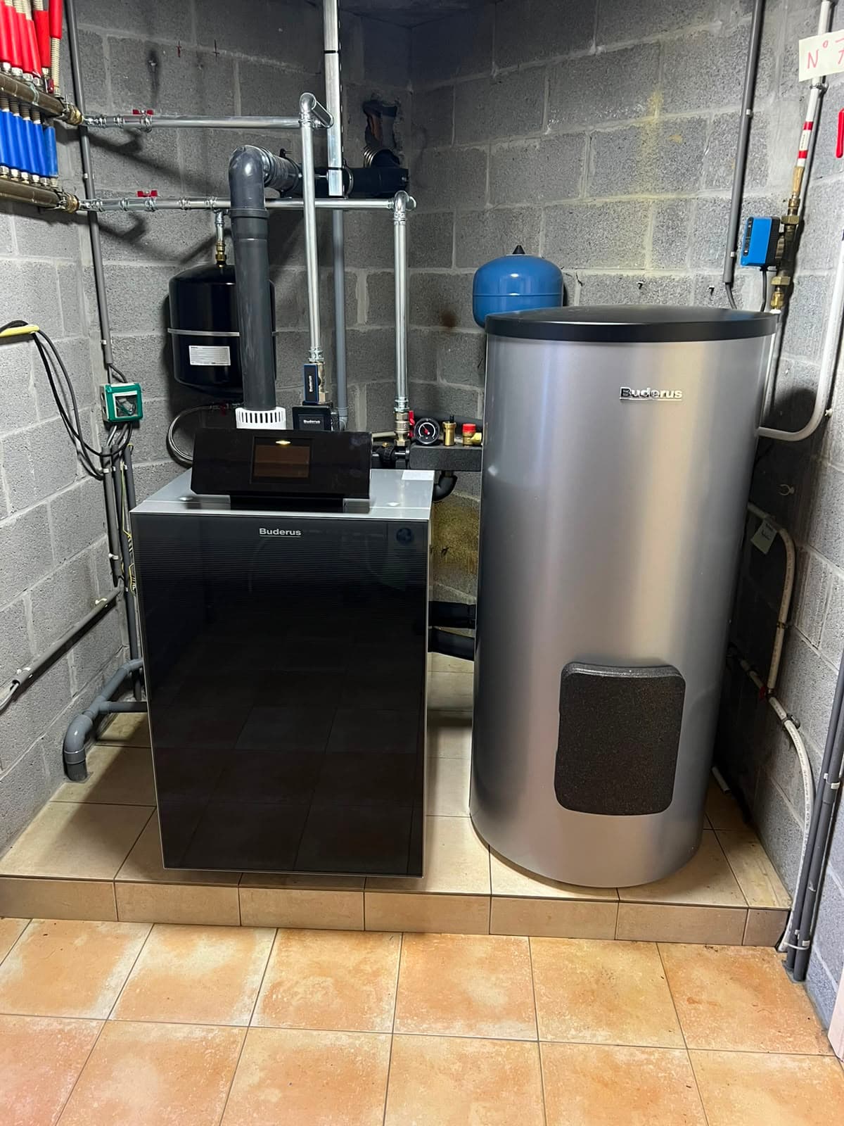 Installation de chauffage réalisée par CALEFACTIO
